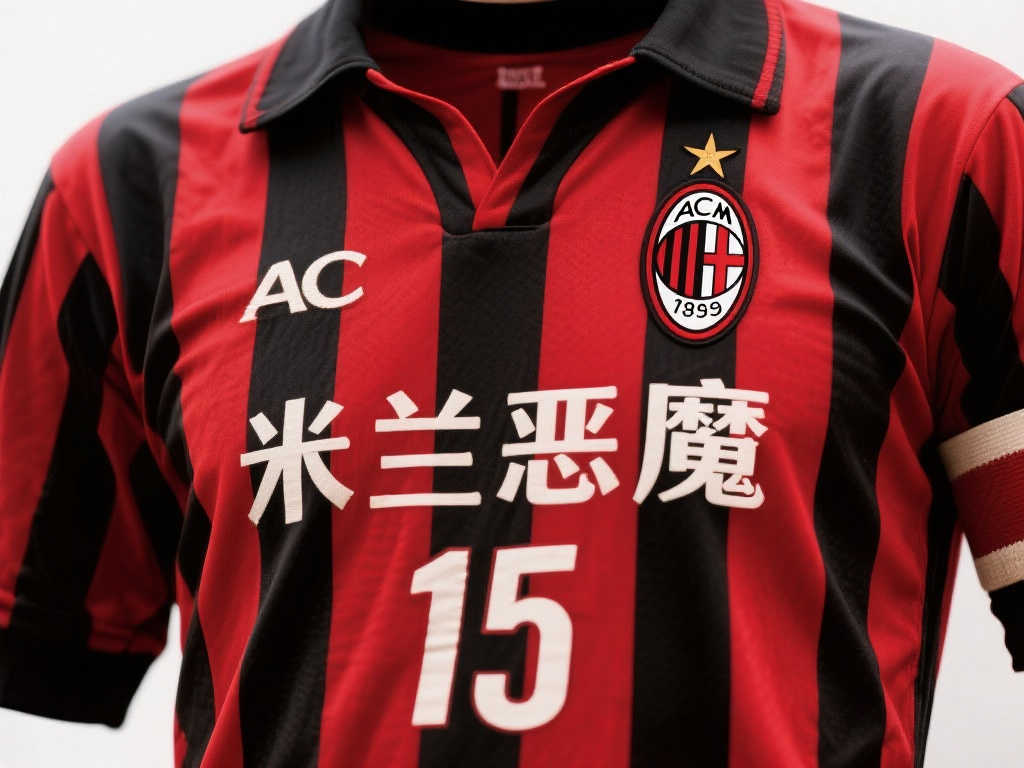 AC米兰球衣设计进化历程 AC米兰球衣设计进化历程
