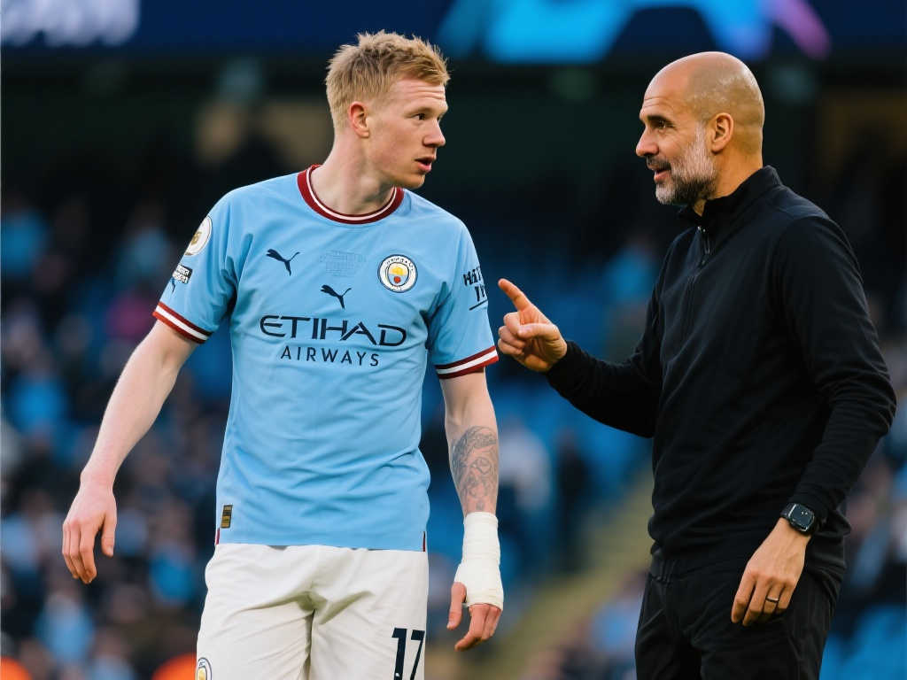 瓜迪奥拉:德布劳内即将复出,期待未来两战能登场 瓜迪奥拉:德布劳内即将复出,期待未来两战能登场